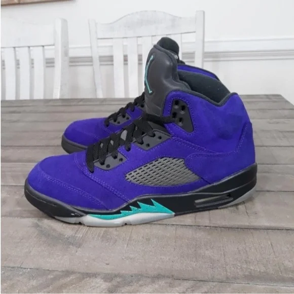 Nike Air Jordan 5 Retro Alternate Grape Size 13 - Picture 3 of 6